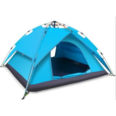 China Breathable Easy Automatic 3-4 Men Up Instant Family Camping Tent for sale