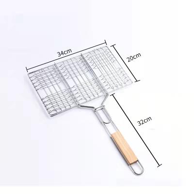 China Easily Assembled Good Quality Grill Fruit Basket Stainless Steel Barbecue Manufacture for sale