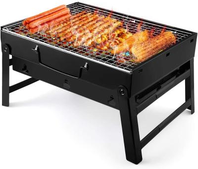 China Easily Assembled Outdoor Portable Carbon BBQ Stove For Picnic Outdoor Party Cooking Foldable Patio Camping Travel BBQ Mini Grill for sale