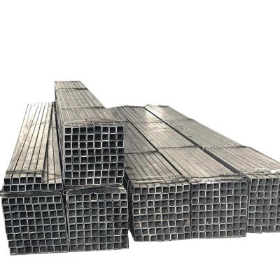 China Good quality astm a35 carbon steel 1mm thick square steel pipe price liquid pipe per kilogram building material construction 1.5 inch for sale