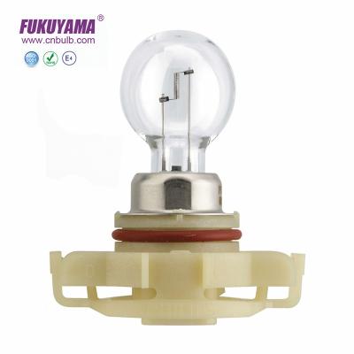 China UV GLASS QUARTZ halogen lamp H16 PSX24W 12V 24W PG20/7 halogen auto headlight for sale