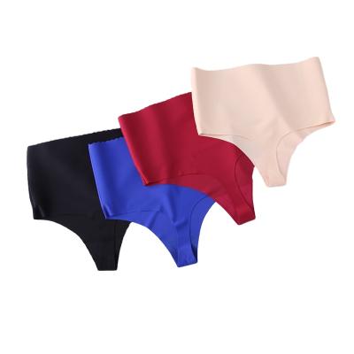 China Undear Women Antibacterial High Waist Thongs Body Shaped Butt Lifter Butt Lifter Butt Enhancer Panties Booty Pusher With Tummy Control for sale