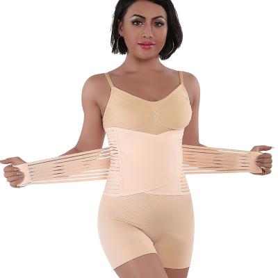 China Antibacterial Pelvis Belt Waist Belly Recovery Support Belt Postpartum Shapewear Shapewear Belly Wrap Band Corset for sale