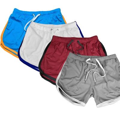 China Wholesale Custom Made Men's Summer Shorts Anti-UV Mesh Breathable Compression Sport Running Shorts for sale