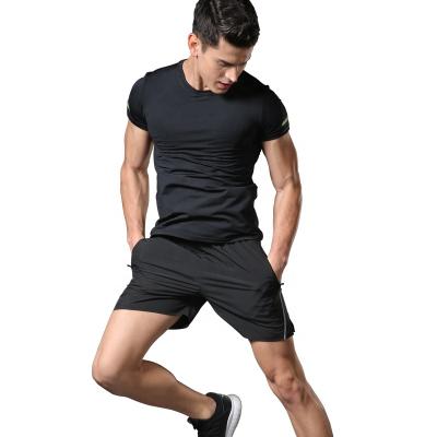 China Latest Design QUICK DRY Men Sport Suit Gym Sports Wear 2 Piece Tracksuit Training Set for sale