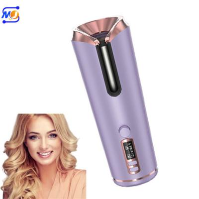 China Zkagile Wireless Automatic Hair Curler Factory Price Usb LCD Display Hair Curler Wholesale Ceramic Magic Radio Technology Hair Curler for sale