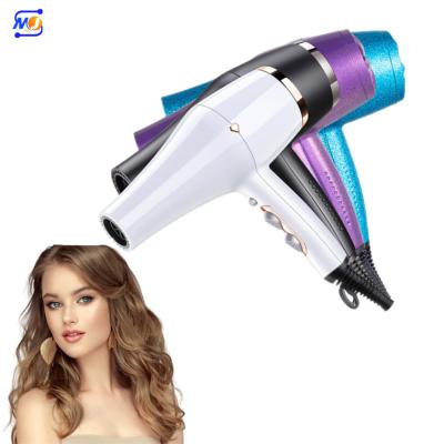 China Zkagile Ionic Wholesale Factory Add Logo Blow Dryer 2000W Hair Dryer With Concentrator Nozzle for sale