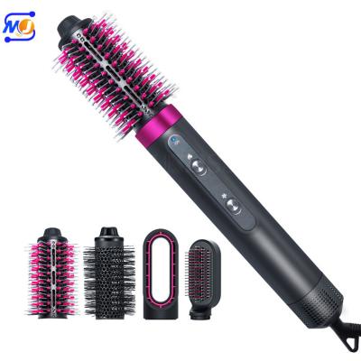 China Negative Ion Private Lable Blowout Brush Zkagile Customized 4 in 1 Hotpoint Dryer Negative Ion Cepillo De Pelo Recto Private Lable Blowout Brush for sale