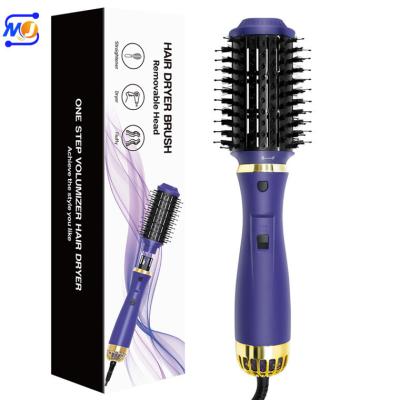 China Sweep Zkagile Detachable Hair Dryer Brush Detachable Hair Dryer Brush Detachable Hot Air Comb for sale