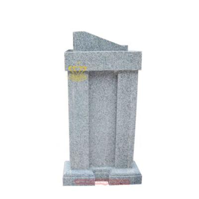 China Eco - Friendly Natural Stone Detailed Carve Catholic Church Products White Marble Pulpit for sale