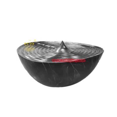 China modern black marble water fountains and indoor water fountain for sale