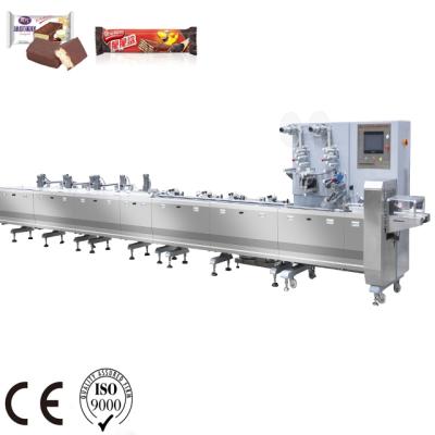 China Food 2 Years Warranty Quality Multifunctional Double Twist Pillow Pack Chocolate Packing Machine for sale