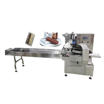 China machinery & Automatic Hardware Chocolate Waffle Bar 2 PCS Package Machine Wrapping Line for sale