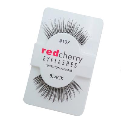 China 100% Real Pro-Environment Synethetic Fiber Hair Hand Made High Quality Eyelashes for sale