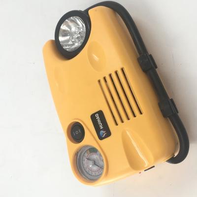 China New Design Emergency Light Mini Portable Electric DC 12V Compressor Tire Inflator Car Auto Digital Air Compressor With OEM Service for sale