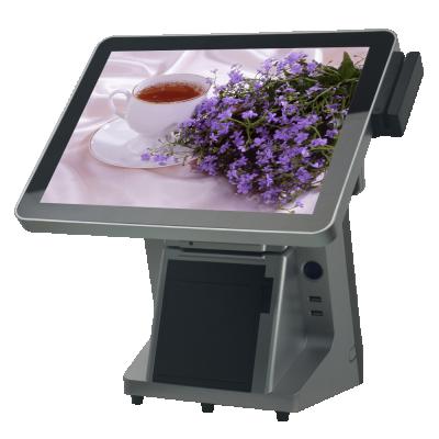 China All In One Touch Screen 15 Inch POS Intel Celeron J1900 15 POS System Register 4:3 Inch for sale