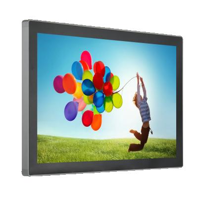 China Cheap Industrial Open Frame 10 Point Capacitive Touch Screen All In One Industrial PC Monitor 21.5 Inch 21.5