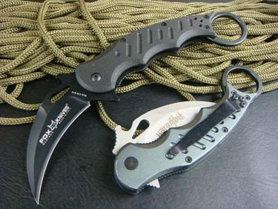 China Fox knife karambit（G10） for sale