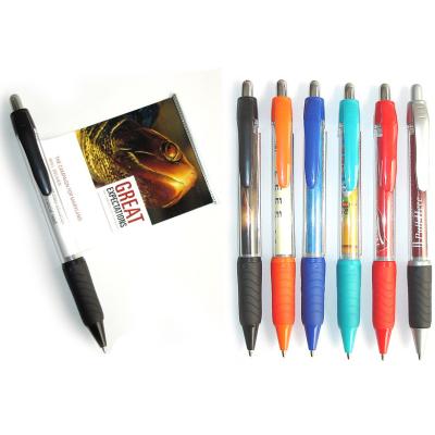 China Promotional Pen Hot Sales Flag Ball Pen Cheap Advertising Custom Logo Pull Out Banner Plastic Pen for sale