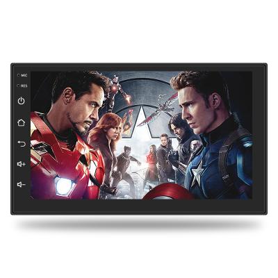 China Multi-touch Capacitive Screen Car DVD Player 7 In Dual 2 Din Radio Android With Wifi GPS Navigation For Multimedia Stereo Audio Universal for sale