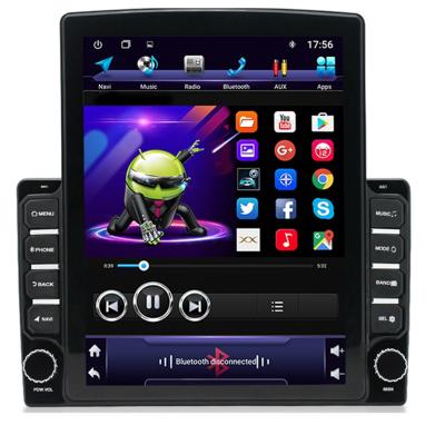 China Android 9.7 2din GPS Navigation GPS Radio Car Stereo Multimedia Player With Vertical For Tesla Style Video for sale