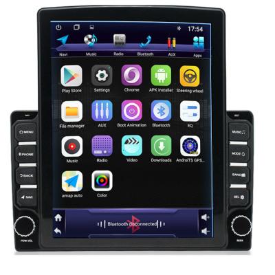 China Android vertical dvd 9.7inch GPS 2 navigation car radio stereo screen din car audio visual for Tesla for sale