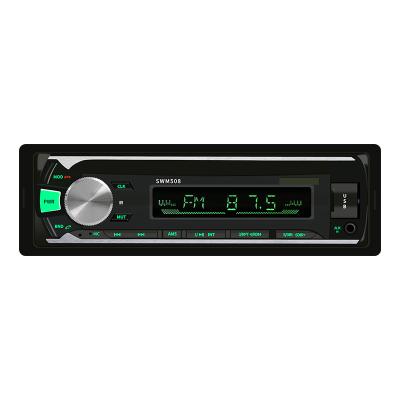 China 1 Single Connector Remote Control Car Stereo Mp3 Din Car Radio ISO MP3 Stereo Radio with BT FM AUX SD USB. for sale