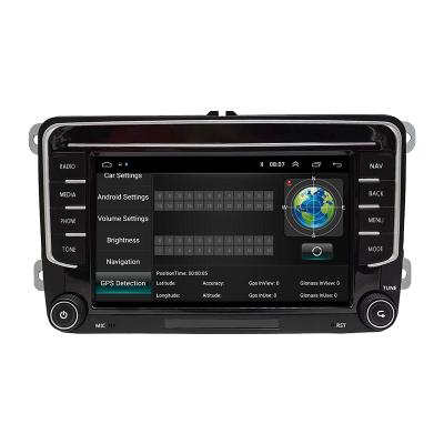 China GPS 7 Inch Dual Din Car Radio 2 Din Android Touch Screen Car DVD Player With Gps Navigation For VW Golf 5 6 for sale