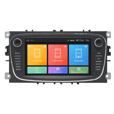 China GPS 7 inch 2 Din Android Car Video With Gps Navigation Car DVD Player For Ford for sale