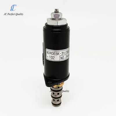 China KDRDE5K-31/30C50-102 KDRDE5K-31/30C50-102 YN35V00041F1 Excavator Hydraulic Pump Solenoid Valve For SK200-6E for sale