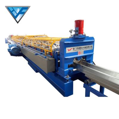 China Building Material Shops Steel Sheet Way High Guard Rail Cold Roll Forming Machine for sale