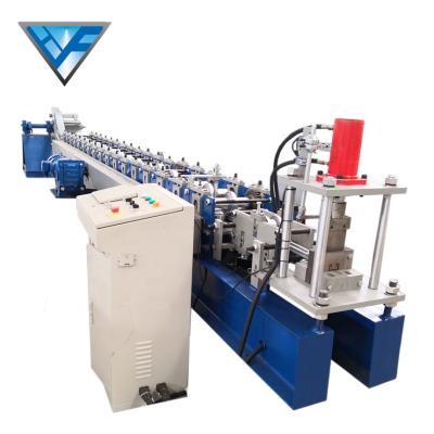 China Building Material Shops Metal Profiles Channel Guide Rail Making Machine Light Steel Framing Machine c purlin roll forming machine c channel for sale