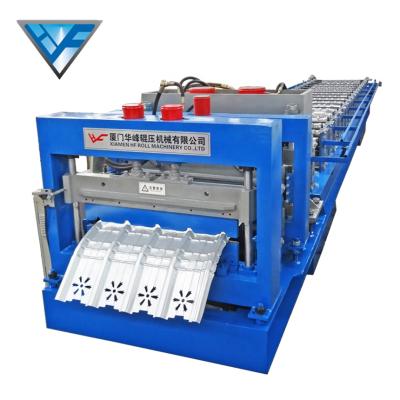 China 750mm Construction Metal Roofing Corrugated Steel Sheet Making Machine HF for sale