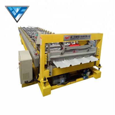 China Building Material Stores Roof Wall Panel Trapezoidal Long Span IBR Tile Steel Aluminum Roll Forming Machine Factory for sale