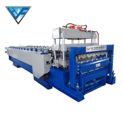 China Building Material Shops Colored Panel Tile Making Machine Color Forming Steel Roof Machine for sale