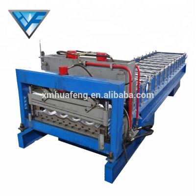 China Building Material Stores Metal Roofing Tile Making Machine For Building Material Machinery Glazed Tile Roll Forming Machine for sale