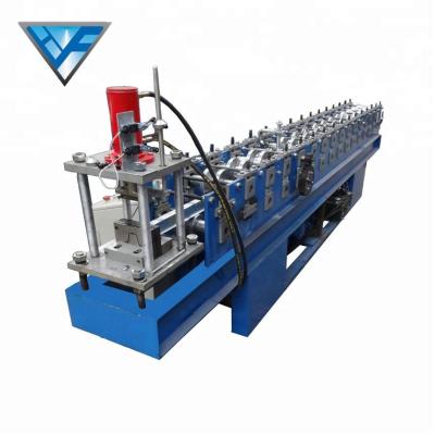 China Building Material Stores Cap Shape Steel Stud Cold Roll Forming Machine for sale