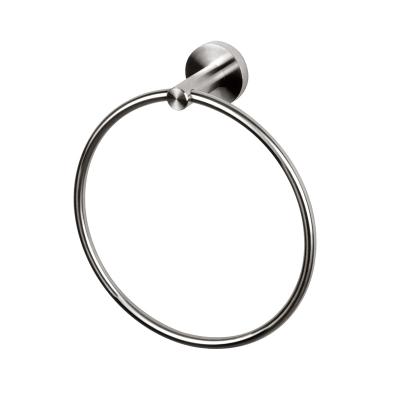 China sus304 stainless steel wall mounted 304 stainless steel towel ring for sale