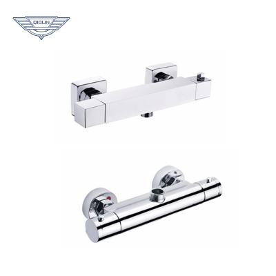 Chine Without Slide Bar Concealed Thermostatic Mixer Diverter Valve Set Square Thermostat Shower For Bathroom à vendre