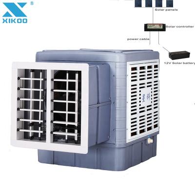 China Guangzhou XIKOO 12v Solar Desert SOLAR COOLER AIR Window Solar Air Cooler for sale