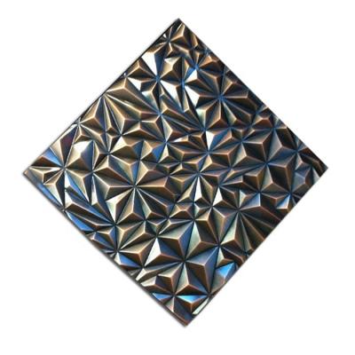 China Kinds of decorations 304 high quality 316L antique color covers punch press stainless steel decorative sheets for sale