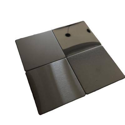 China High Quality Black 201 304 316 430 Decorations Stainless Steel Sheet HL Kinds for sale