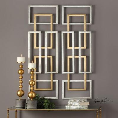 China 2020 New Design CLASSIC Gold Mirror Stainless Steel Decorative Home Use Screen for sale