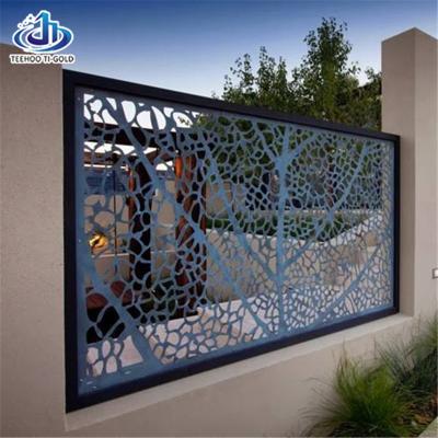 China Eco - Friendly Decorating Outdoor Metal Screen Dividers Decorative Laser Cut Panels for sale