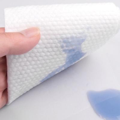 China Competitive Price Breathable Face Mask Spunlaced Spunlace Embossed Non Woven Non Woven Fabric For Baby Wipes for sale