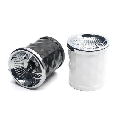 China Easy Clean White Portable Car Ashtray Black Maywaysky Tobacco Ashtrays Collectable Cigarette Cup Holder for sale