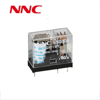 China Wenzhou Yueqing factory NNC69A-2Z (JQX-14FC) sealed industrial PCB mounting mini 12v relays, electromagnetic relay 5A hot sale for sale