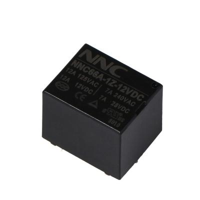 China Wenzhou Yueqing NNC PCB Relay NNC66A (T73) Sugar Cube 5v Sealed Industrial Miniature Electromagnetic Relay 5A 10A 12VDC 24VDC for sale