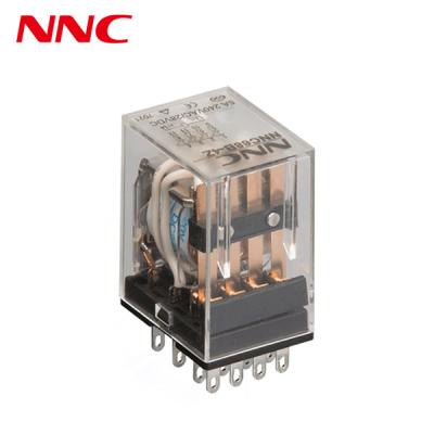 China NNC Clion hh54p Epoxy General Purpose Relay 380v MY4 5A 14 Pin Relay 24VDC 12VDC for sale