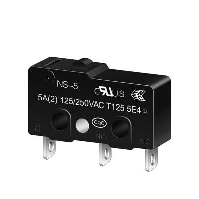 China NNC NS-5 Microswitch 10a 250v Push Button Micro Switches NS-5 NS-10 for sale